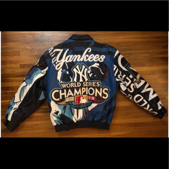new york yankees leather jacket